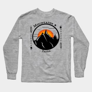 Mountains and Trails Long Sleeve T-Shirt
